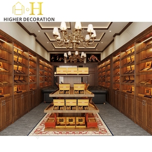 Vitrine élégante pour cigares Vitrine personnalisée de tabac de haute qualité Fournitures de magasin de fumée en verre <span class=keywords><strong>vintage</strong></span> pour Smoke <span class=keywords><strong>Shop</strong></span> - Product Image 6