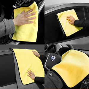 Paño de lavado de coches toallas de microfibra de limpieza cuidado del coche detalle <span class=keywords><strong>Toalla</strong></span> de microfibra de <span class=keywords><strong>coral</strong></span> - Product Image 2