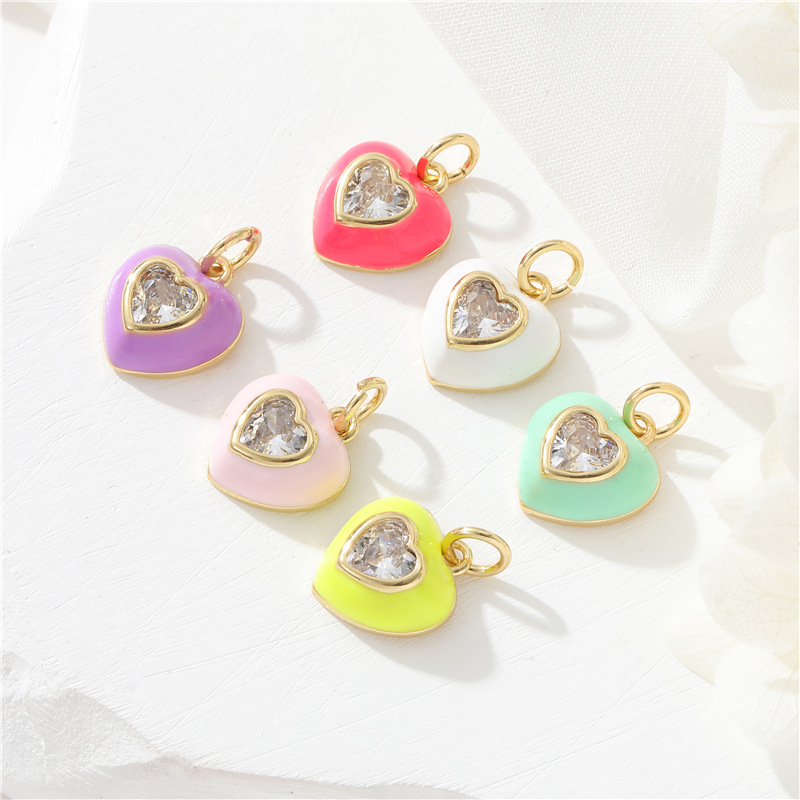 pink charms for jewelry making
