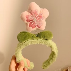 Băng đô hoa sang trọng dễ thương với hoa đào - Product Image 6