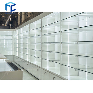 Hiện đại thuốc lá <span class=keywords><strong>Showcase</strong></span> Smoke-Shop-<span class=keywords><strong>Display</strong></span> trường hợp zyn khói cửa hàng đồ nội thất Kính tường LED hiển thị tủ với đèn - Product Image 4