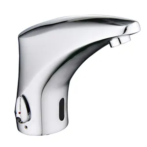 Venda quente Automatic Sink Mixers Water Tap Hands Free Infrared Indutive Basin Faucet Latão Banheiro Touchless Sensor Faucet