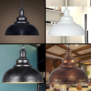 Suspension luminaire pour salons de coiffure, restaurants, magasins de vêtements, tables à manger, comptoirs de bar, luminaires à tête unique de type couvercle de pot, et R - Product Image 3