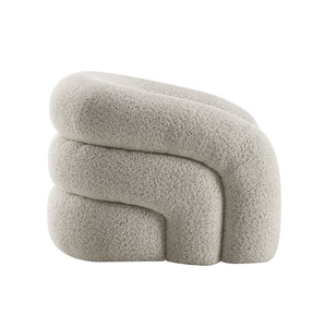 Sillón de terciopelo moderno para sala de estar y dormitorio, sofá individual de lujo ligero con diseño ergonómico - Product Image 2