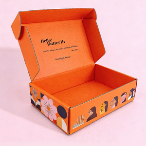 Scatole per Spedizioni E-commerce Stampate all'Ingrosso, Scatole in Cartone Ondulato con Logo Personalizzato per Prodotti Skincare - Product Image 3