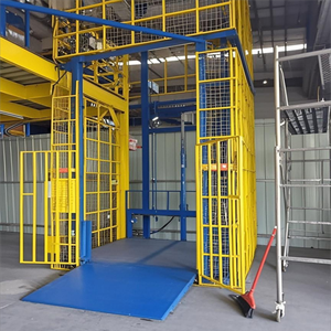 Plateforme élévatrice de marchandises pour entrepôt en acier LEO SJD 3000 kg, moteur hydraulique électrique, avec télécommande électrique, largeur 500 mm, table 2 m * 3 m - Product Image 6