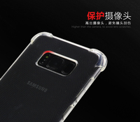 Lovecom — coque de téléphone Samsung, étui Transparent en tpu souple avec coussin d'air, pour Galaxy S8, S8 Plus