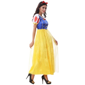 Costume Blanche-Neige pour femme adulte, robe de princesse avec jupon, Costume de spectacle sur scène, tenue de personnage Disney - Product Image 4