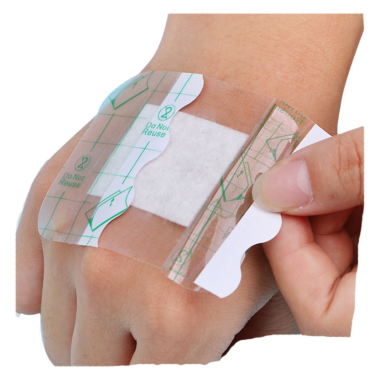 Vendaje adhesivo de PU para heridas, vendajes para heridas, impermeable, transparente, autoadhesivo