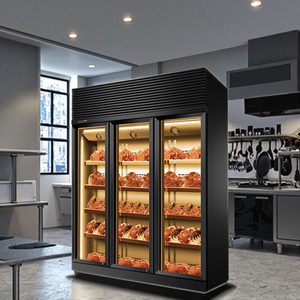 Vitrine Réfrigérée Monotempérature pour Viande, Refroidissement par Air, Verre Certifié pour Présentation en Magasin - Product Image 3
