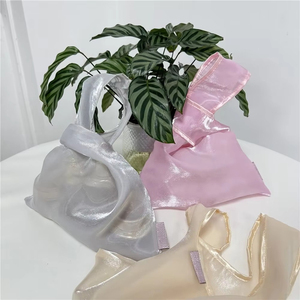 Custom Luxury Handle Organza <b>Transparent</b> <b>Bag</b> Eco-friendly OrganzaTote <b>Bag</b> for Swimwear - Product Image 6