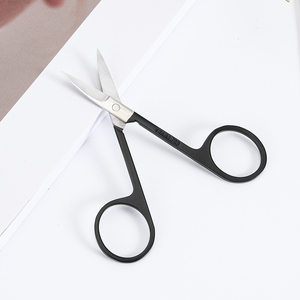 Tijeras profesionales para cejas, corte de pelo fino de acero inoxidable - Product Image 6