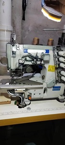 Machine à coudre automatique informatisée à bras cylindrique pour la couture de housses, avec coupe-fil intégré, pour usage domestique et vêtements de sport - Product Image 3