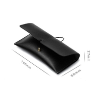 Étui à lunettes haut de gamme et portable, emballage en cuir anti-pression pour lunettes de vue, boîte à lunettes de soleil de luxe, emballage de boîte à lunettes de soleil