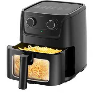 Electrodomésticos de cocina de marca china: freidora de aire eléctrica de diseño clásico y simple mecánica <span class=keywords><strong>Visual</strong></span> de gran capacidad de 10 litros - Product Image 2