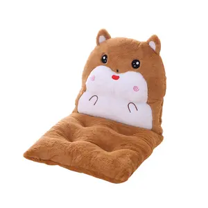 Wholesale custom plush toy hamster cushion warm hand cover pillow cushion Plush Doll