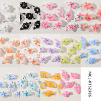 6 pièces fait à la main Nail Art acrylique fait à la main Saint Valentin Nail Art Charms pour femme