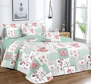 <span class=keywords><strong>Colchas</strong></span> de Verano al por Mayor, 100% Poliéster, Cómodas, Transpirables, con Estampados Modernos para el Hogar - Product Image 1