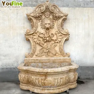 Fontana a Muro in Pietra Antica con <span class=keywords><strong>Testa</strong></span> di <span class=keywords><strong>Leone</strong></span> - Product Image 1