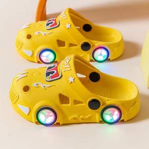 Summer Boys' Car Designs Chaussures antidérapantes à fond souple Semelle de marque de haute qualité Salle de bain pour enfants Sandales de plage pour enfants - Product Image 5
