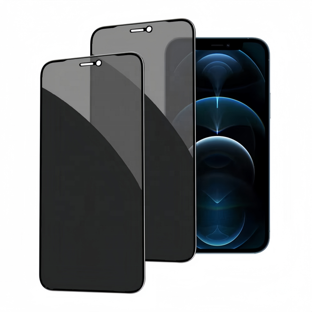 Anti-Peeping Anti-Explosion Privacy Tempered Glass Screen Protector for iPhone 17 16 15 14 13 Pro Max Anti-Spy Protective Film
