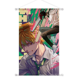 ขนาด<span class=keywords><strong>70</strong></span>*25ซม. มาใหม่เลื่อยไฟฟ้าจาก denji ขอ<span class=keywords><strong>ง</strong></span>ตกแต่งผนังอะนิเมะ wallscrolls อะนิเมะ - Product Image 6