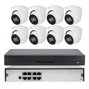 OEM DH 4ch 8 canaux POE NVR kit 6MP HD Vision de nuit Détection de mouvement Système de caméra de sécurité - Product Image 1