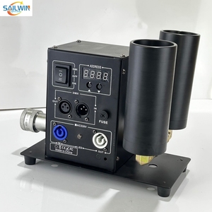 Dual head 200W Nimbus khói Máy DMX512 giai đoạn DJ <span class=keywords><strong>CO2</strong></span> máy bay phản lực sương mù Máy khói hiệu ứng đặc biệt với 6M hose 8-10m - Product Image 5