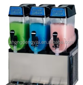 เครื่องทำมิลค์เชคและเครื่องดื่มแช่แข็งแบบไม่มีกาก 12 ลิตร x 3  รุ่นใหม่ สำหรับทำมาร์การิต้าและน้ำแข็งปั่น - Product Image 6