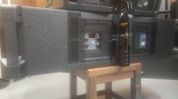 HDL50A 4K Sistema de Sonido Line Array Activo, Accesorios Metálicos para Colgar, Caja de Madera Contrachapada, Caja de Altavoz 1:1, Soporte de Software Original