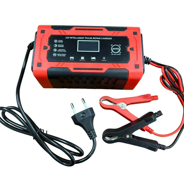 Factory Price Car Charger Battery 12V 6A 10A Auto Smart Charge Pulse Battery Charger