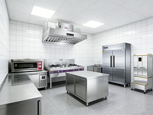 Diseño Personalizado de Cocina Comercial y Barra Buffet <span class=keywords><strong>GLEAD</strong></span> para Proyectos de Equipamiento de Restaurantes Multicocina (Pizzería, Bistro Chino) - Product Image 2