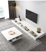 Table basse minimaliste de haute qualité, style moderne pour salon, table basse en bois