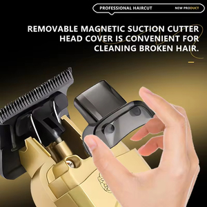 Tagliacapelli Cordless Km-90-5 con Base di Ricarica per Uso Professionale, 7500 RPM, Macchina per Taglio <span class=keywords><strong>Capelli</strong></span> da Uomo - Product Image 4