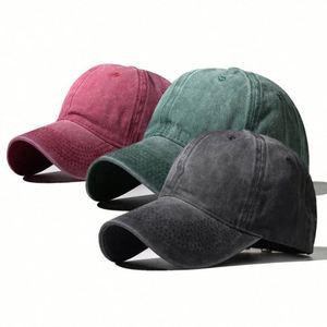 Blank Baseball <b>Cap</b> Casual Dress New 20 Solid Colour Faded Cotton Washed Dad Hat 6-panel Hat Sports <b>Caps</b> for <b>Women</b> Lady Men - Product Image 1