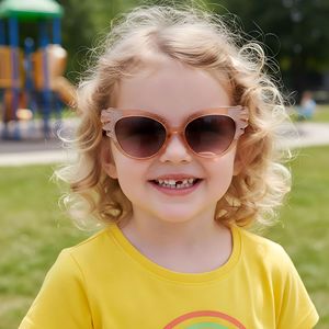 Nouvelles Lunettes de Soleil UV400 pour Enfants, Style <span class=keywords><strong>Dessin</strong></span> Animé, Mignonnes, Protection Oculaire Tendance pour Bébé, Personnalisées - Product Image 1