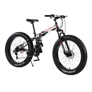 Vélo de montagne Fat Tire Snow <span class=keywords><strong>Biken</strong></span> 21 vitesses pour adultes, cadre en acier haute teneur en carbone, tout-terrain, hors route - Product Image 1