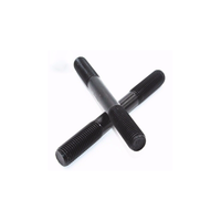 Prix de gros, taille standard, boulons en acier au carbone de haute qualité 8.8, oxyde noir, entièrement filetés, boulons à tête cylindrique de longueur égale
