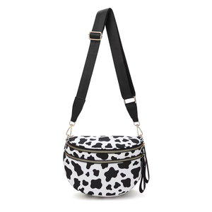 Bolsa de Cintura Impermeable de Nailon a Cuadros de Moda para Verano, Linda Bolsa de Hombro Tipo Dumpling para Deportes, para Chicas y Mujeres - Product Image 4