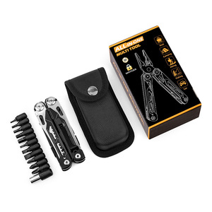 Navaja Plegable Multifunción 17 en 1, Alicates, Herramienta de Supervivencia Táctica para Exteriores y Camping con Soporte para Auto - Product Image 5