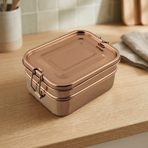Heavy Duty Stackable Stainless Steel Lunch Box Airtight Lid 1 Layer Bento Food Storage Container Office Use Best Price Classic - Product Image 3