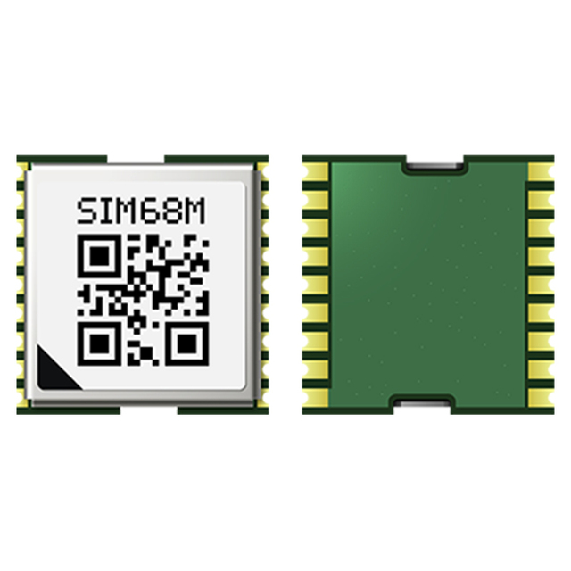 SIM68M Is a GNSS Module with Integrated GPS and GLONASS Systems, Using MTK's High-sensitivity Navigation Engine