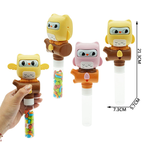 Jouets de hibou de visage de changement de haute qualité avec grand tube de bonbons vide pour jouets de bonbons pour enfants - Product Image 1