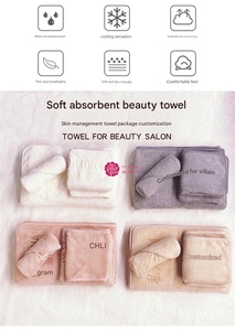 Ensemble de trois pièces pour salon de beauté et spa Yicheng Beauty avec broderie personnalisée, jupe de bain pour <span class=keywords><strong>coiffeur</strong></span> - Product Image 5