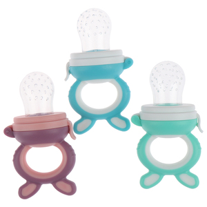Grignoteuse en Silicone sans BPA pour bébé, nourriture fraîche, sucettes pour nourrissons, mangeoire pour nouveau-né, récipient alimentaire quotidien sans danger pour les fruits, biberons - Product Image 6