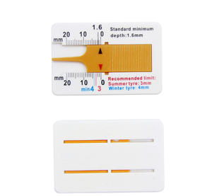 Plastic Loopvlakmeter 0-20Mm Nonius Diepte Remklauw Bandenpatroon Dieptemeter Draagbare Profielplaat Dieptemeter - Product Image 2