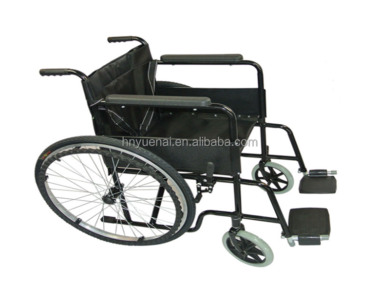 High quality Lightweight manual wheelchair portable folding hand push adult disabled elderly home user outside wheelchair
