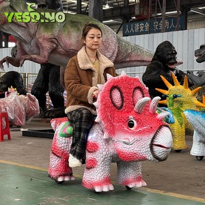 Scooter Eléctrico <span class=keywords><strong>de</strong></span> Dinosaurio Animado <span class=keywords><strong>de</strong></span> Silicona, Coche <span class=keywords><strong>de</strong></span> Dinosaurio a Batería para Niños, para Parques Infantiles y <span class=keywords><strong>de</strong></span> Atracciones - Product Image 6