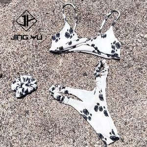 Traje de Baño Personalizado Profesional OEM con Diseño de Logotipo, Bikini Estampado, Traje de Baño Reciclable - Product Image 4