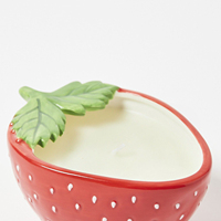 Bougie parfumée en céramique personnalisée en petite quantité, forme de fruit, citron, fraise, été, bord de mer, usine